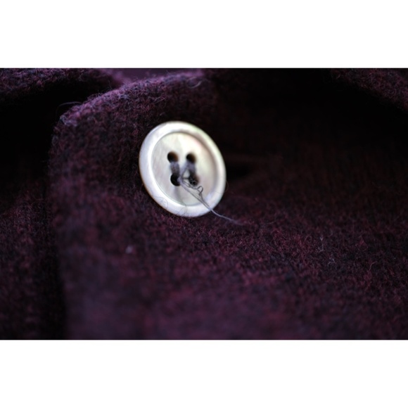 Yohji Yamamoto - Early Era [1984-91] Wool Oversized Collar-Stand Knit Po… - Picture 14 of 15